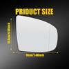 For BMW X5 X6 E70 E70 Right Passenger RH Side Door Wing Mirror Glass Heated N