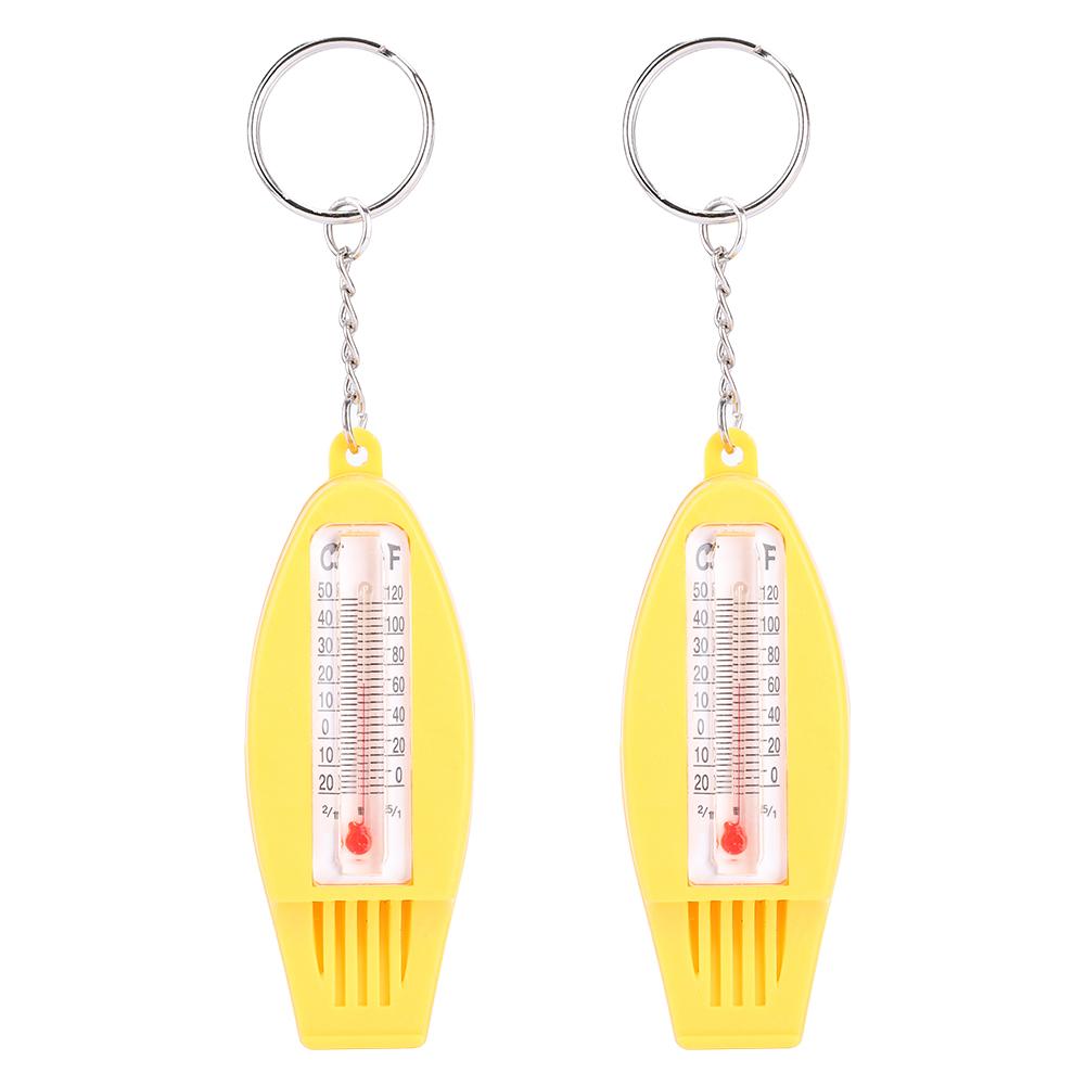 4 In 1 Multifunctional Emergency Survival Whistle   Thermometer Magnifier