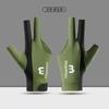 Professional Snooker Cue Glove Left Hand 3-Finger Design Ice Silk Breathable Anti-Slip Billiard Single Pack