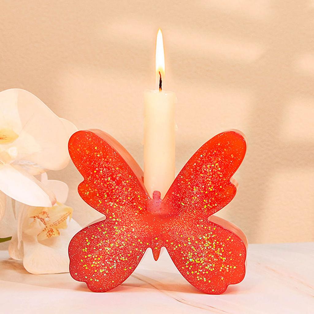 Fun Silicone Mold Silicone Ornament Moulds Insect Shaped Resin Craft Molds Candlestick Moulds Silicone