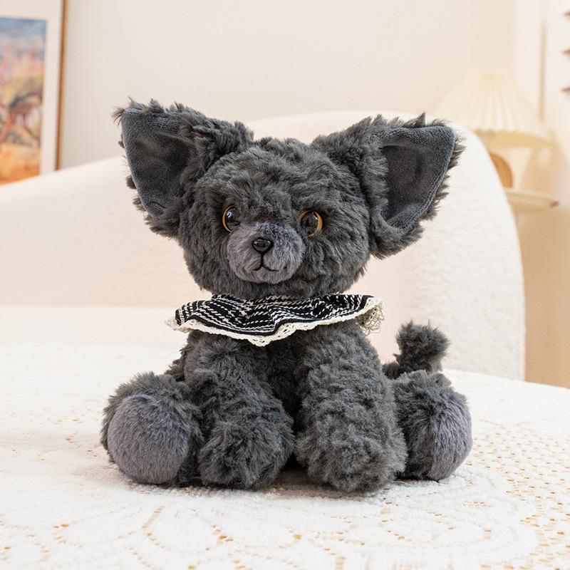 Adorable Black Cat Plush Toy – Palm-Sized Children's Companion & New Year Gift