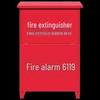 Miling Fire Extinguisher Storage Box (2-Pack)