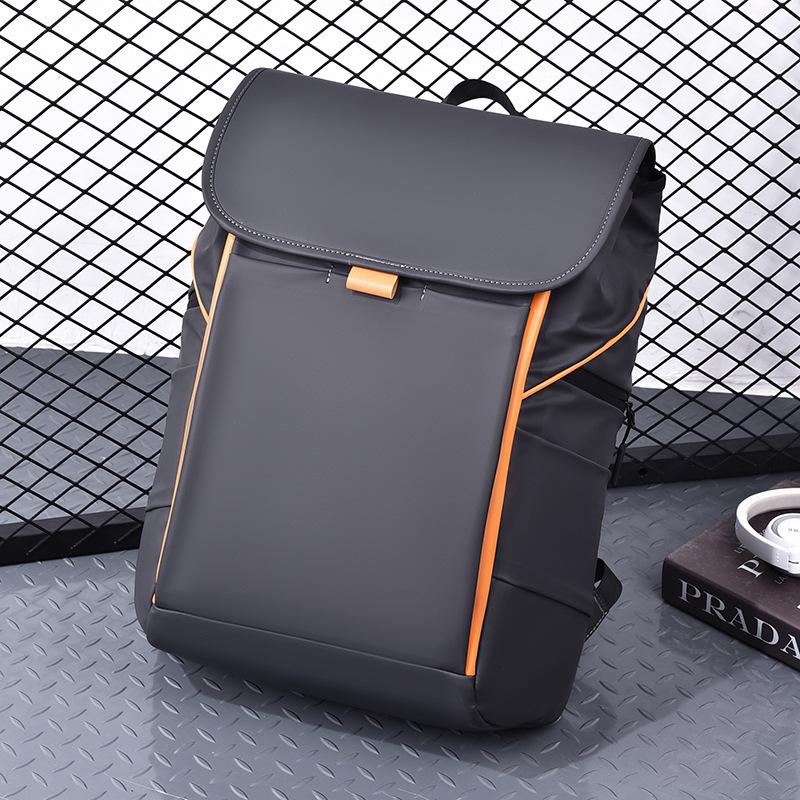 

Новый мужской рюкзак, деловой рюкзак для commuters, водонепроницаемая сумка для компьютера большой вместимости, модный и легкий рюкзак. серый