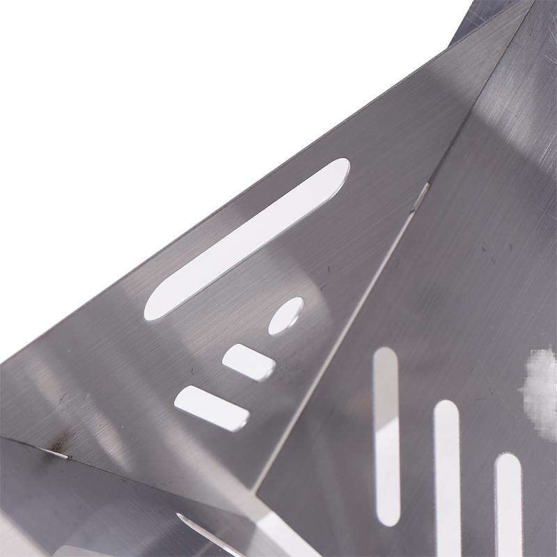 Churrasqueira dobrável multifuncional portátil, grelha para churrasco, aquecimento, fogões, camping, forno, aço inoxidável, fogão a lenha