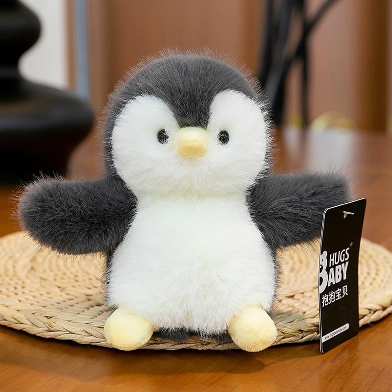 Cute Puff Series Marine Animal Turtle Plush Toy Penguin Seal Doll Children Accompanying Girls Pillow