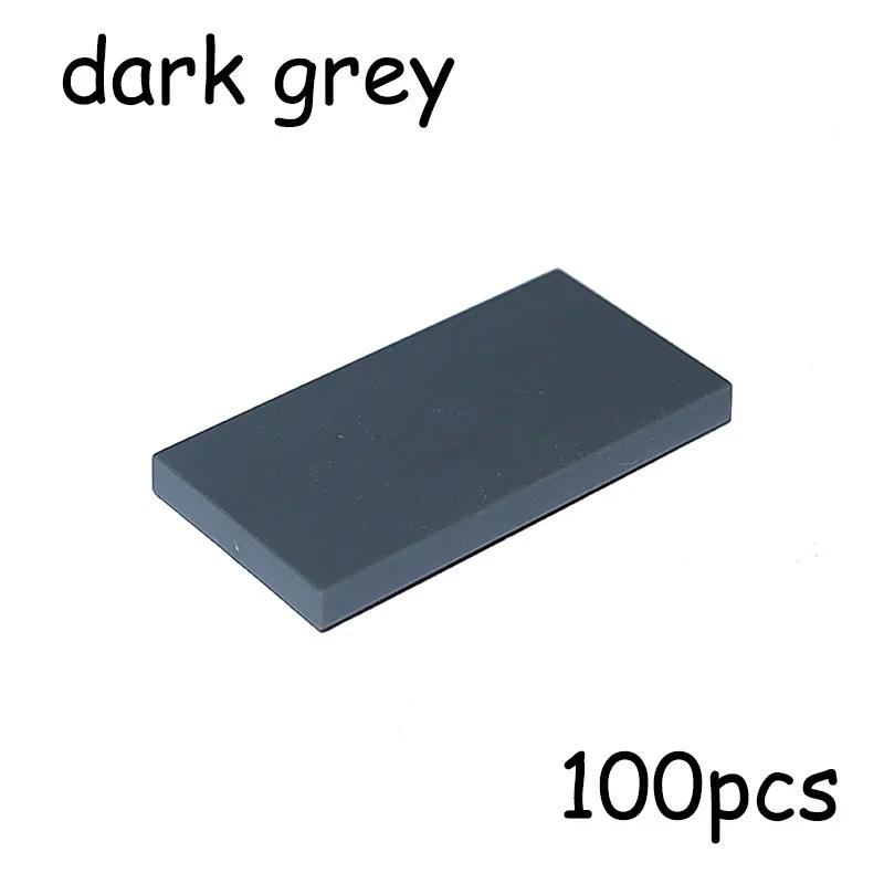 100 DB MOC Összeszerelhető Alkatrész 87079 Méretű Sima Csempe Sima 2*4 Építőkockák DIY Oktatási Kreatív Játék 2x4 Kockák