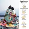 1pc clock paint Outdoor Flannel Blanket Soft Warm All-Season Throw for Sofa Bed Car Camping Office, Cozy Gift Idea1229S