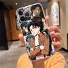 Phone Case For iphone 17 Pro Max Air 16 15 14 13 Pro Max 15 16 Pro 15Plus Levi Ackerman Shingeki no Kyojin Anime