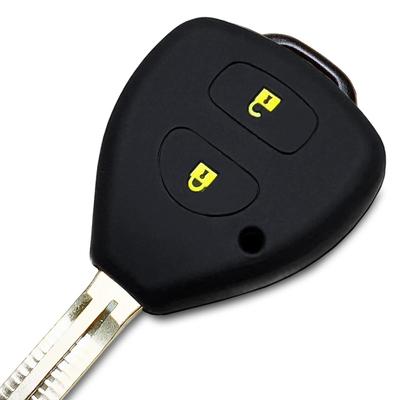 [IKT] Silicone Cover for Keyless Keys for Toyota Cars, 2