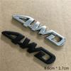 1X 4WD Metallaufkleber 3D Chrom Emblem Abzeichen Aufkleber Auto Styling für CRV Accord Civic Grand Vitara Swift SX4 Aufkleber