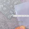 12*6cm Nail Stamping Plates Rose Butterfly Nail Art Plate Stainless Steel Nail Design Stencil Tools DIY Printing Design Stamp