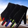 1 Pair Cycling Gloves Touchscreen Gloves Winter Windproof Gloves for Cycling Running Fitness Camping Hiking Riding