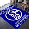 2025 New FC Schalke 04 Carpet Rug for Living Room Bedroom Home Sofa Decoration,Kids play Non-slip Floor Mat49