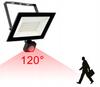 Halogen 10W With Motion Sensor Street Lamp Above The Garage Workshop