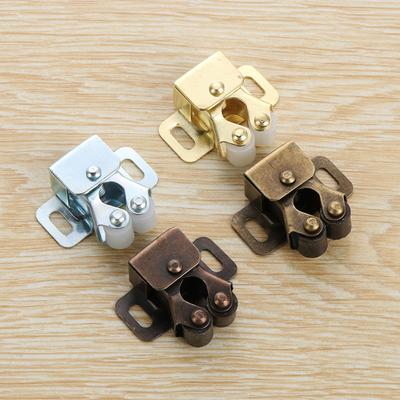 2SET Wardrobe Hardware Furniture Magnet Closer Damper Buffer Cabinet Catches Door Stopper