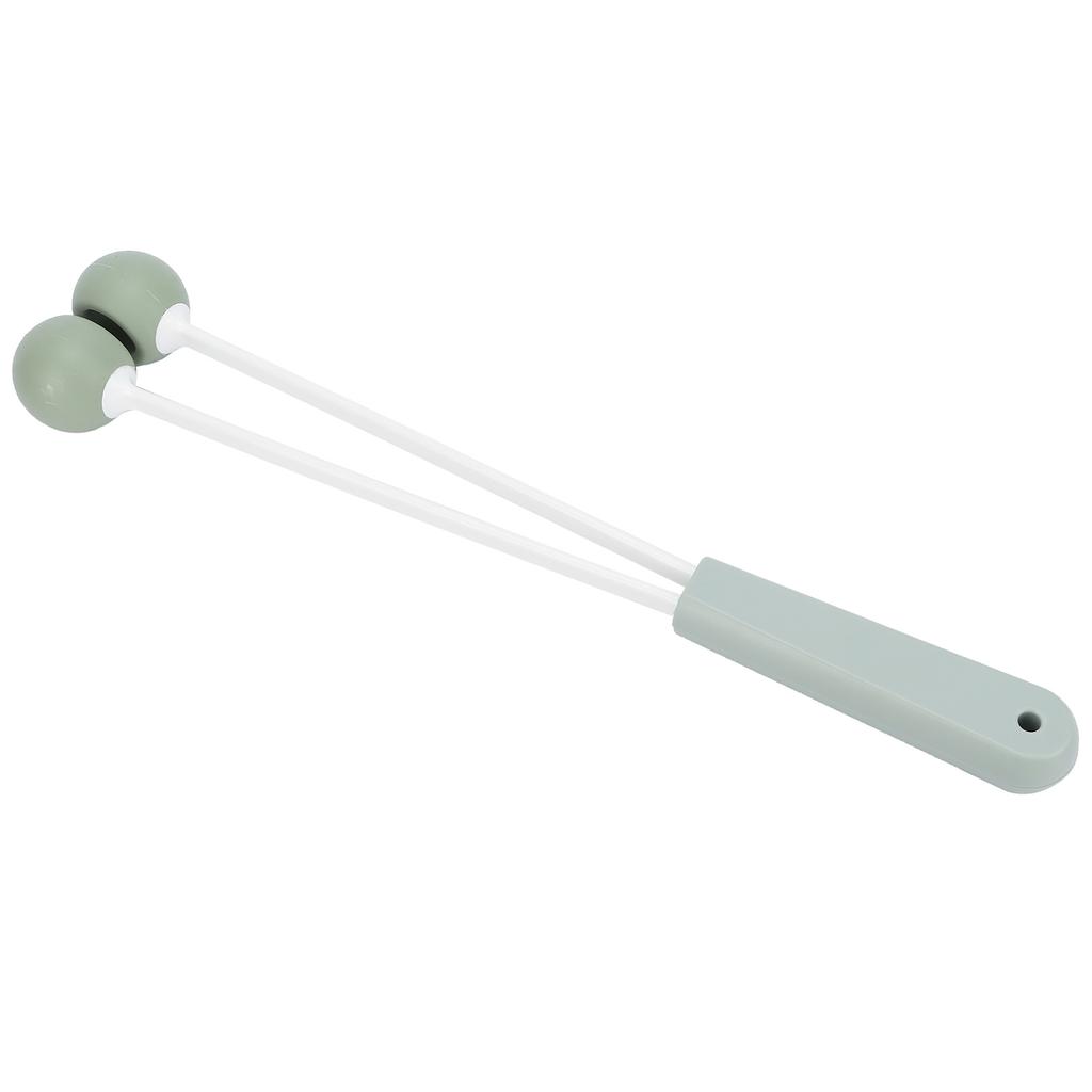 Handlicher Klopfmassagehammer Fitness Anti-Rutsch Doppelkugel Silikon Körper Klopfmassagegerät