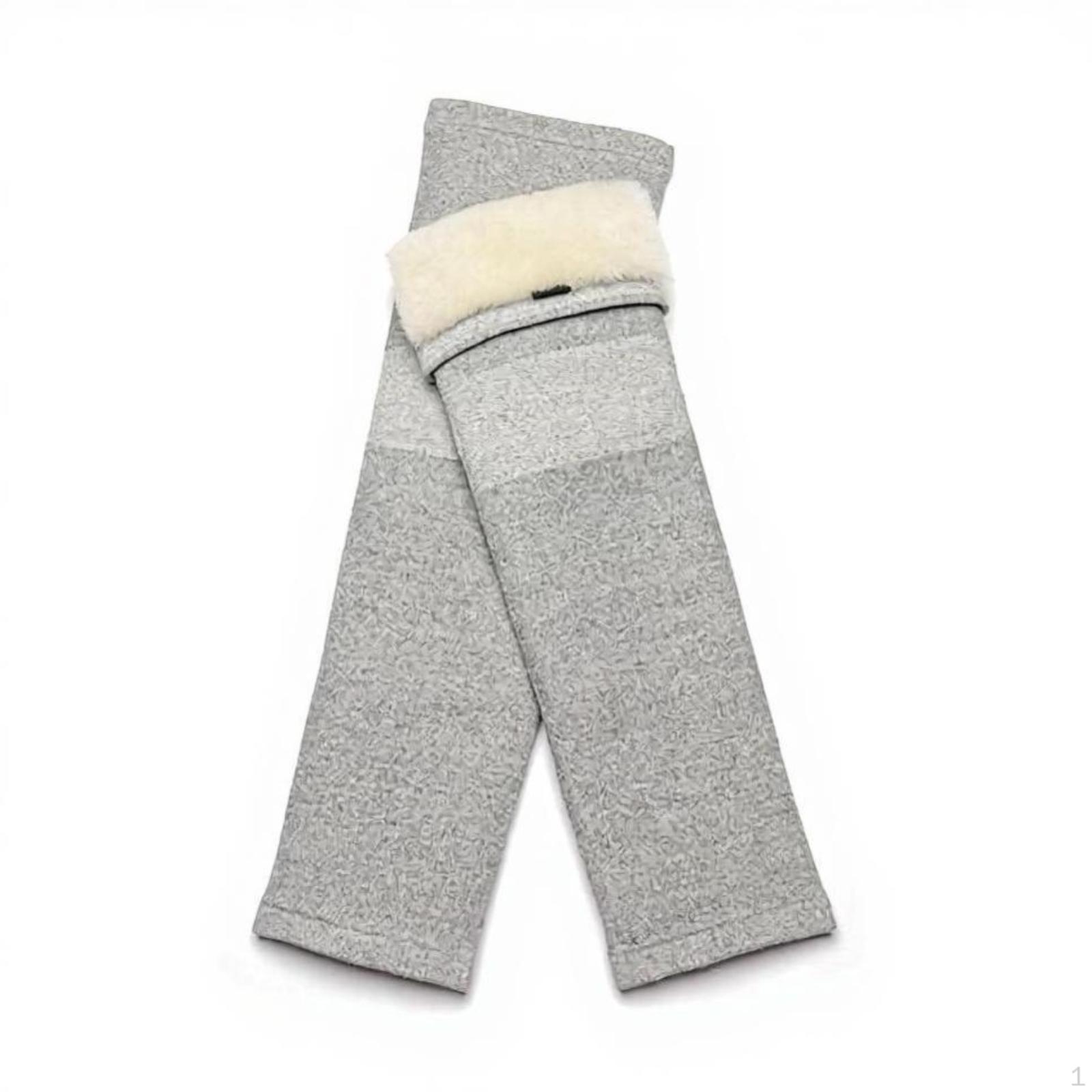 Wool Leg Warmers, Thermal Knee Sleeve