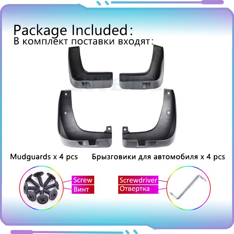 4pcs Mudflaps For Kia Niro DE MY 2017 2018   Mud Flaps Splash Guards Mudguards Mud Flap Front Rear Fender