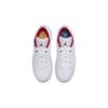 Дитячі кросівки Air Jordan 1 Low GS Білий Гімназійний Червоний Університетський-Блакитний Чорний 553560-164