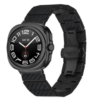 Replacement Strap for Samsung Galaxy Watch Ultra (2025) 47mm Carbon Fiber Waterproof Watch Band