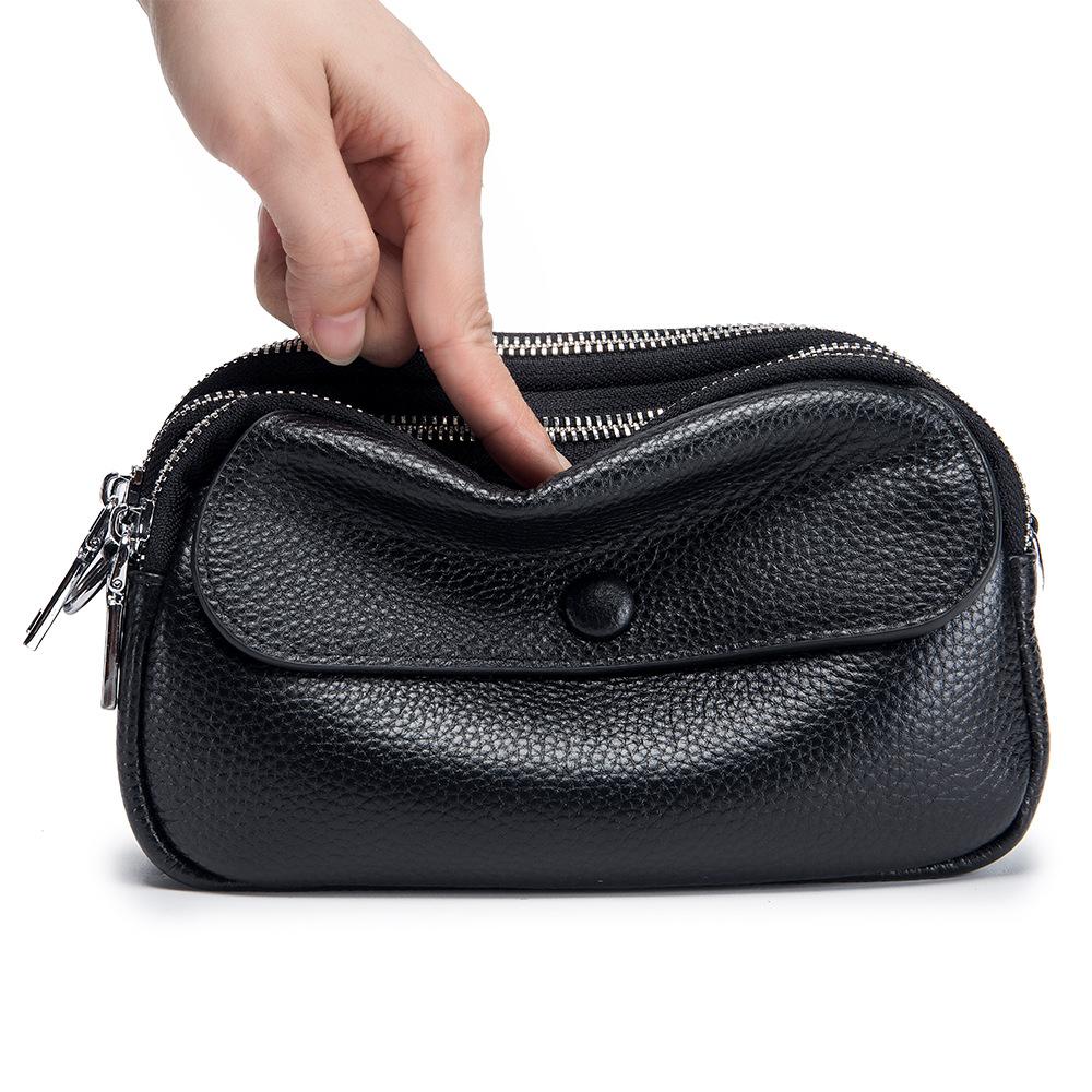 New Fashion Mother Bag Three Pull Mobile Phone Bag Mini Shoulder Messenger Bag Women's High-end Women's Bag Large Capacity