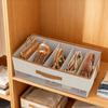 Durable 5 Grids Handbag Storage Box Thickened Multi-Functional Wardrobe Organizer Space Saving Foldable Closet Organizer