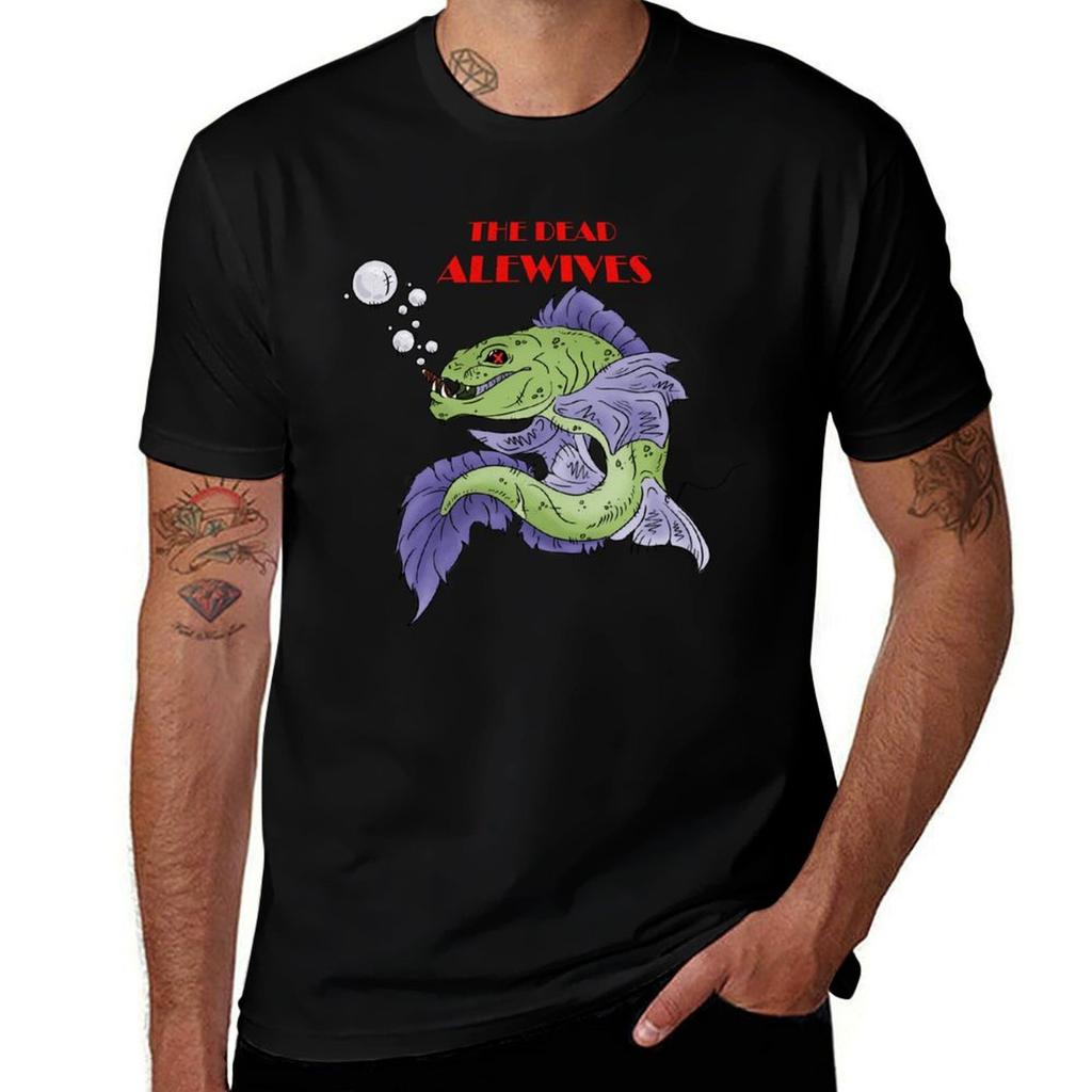 The Dead Alewives Tshirt Summer Casual Loose Tshirt