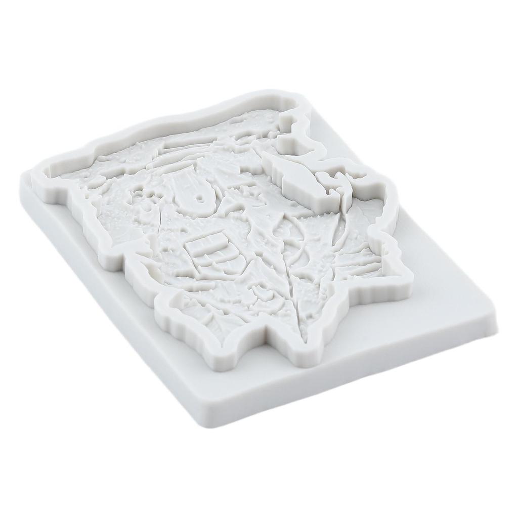 Fairy Garden Silicone Mold Fairy House Fondant Molds Cake Decorating Tools Theme Cake Dessert Decorated Chocolate Candy Mold