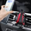 2024 Racing Seat Shape Car Phone Holder Mount Stand Cell Clip 360 Degree Rotatable Bracket Cars Accessories For Iphone Samsung
