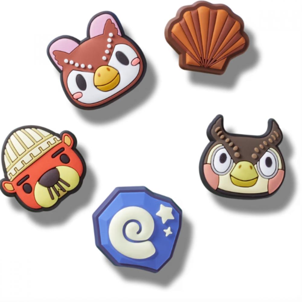 Crocs Animal Crossing Коллекционный набор Джиббитсов 5 10015669 FREE
