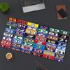 NBA Print Mouse Pad, for Keyboard Pad Laptop PC Mat for Office Home Use, Desk Decor, Perfect Birthday Gift for Gamers
