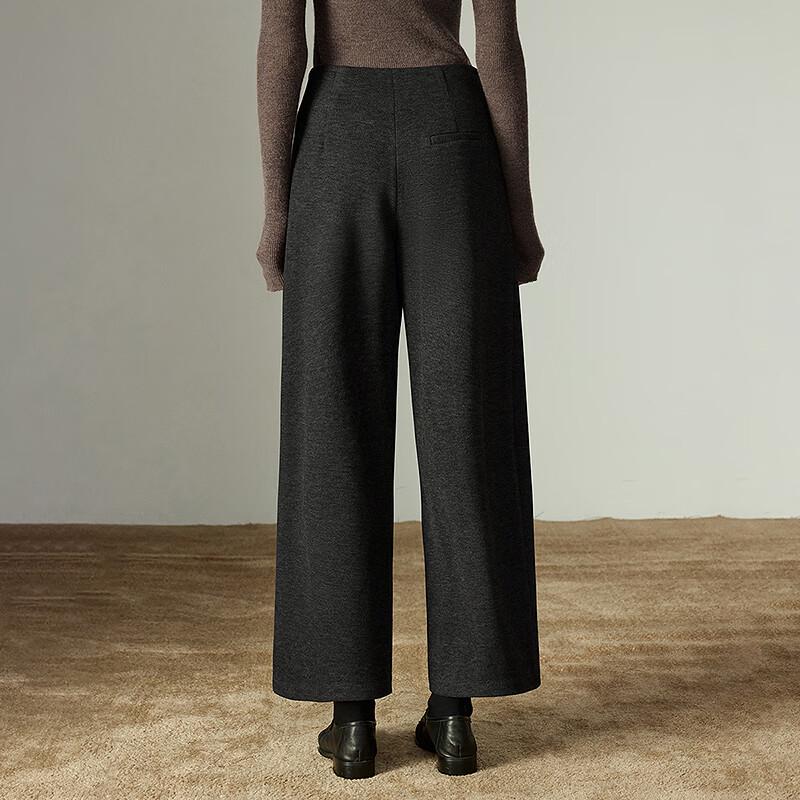 Chuyu Women's 2025 Winter Elegant Commuter Ankle-Length Pants