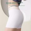 LANGSHA Safety Shorts for Women, Anti-Exposure Thin Seamless Ice Silk Two-In Coverage Triangle Area Boyshorts Non-Rolling Edge Base Underwear
