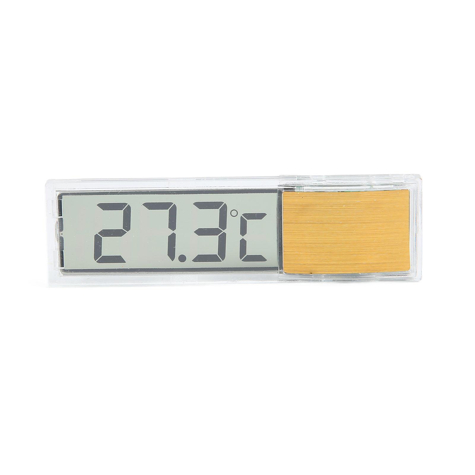 Aquarium Thermometer 3D LCD Electronic Transparent Digital Fish   Thermometer for Water Temperature Measurement
