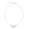 Wings Pendant New Jewelry Women's Fashion Diamond-encrusted Love Necklace Alloy Sweater Chain