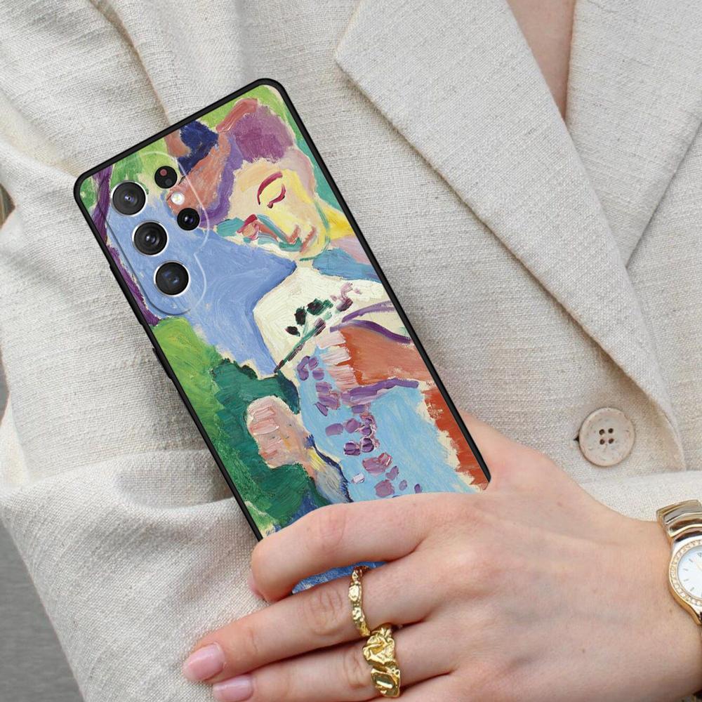 Henri Matisse Art Painting Cell Phone Case for Samsung Galaxy S26 Ultra S25 S24 S23 S22 S21 S20 Note10 Cover