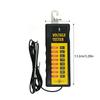 12kV Agricultural Fence Testing Unit ABS Build Pulse Activated Equipment Including Extended Ground Rod For Livestock Care