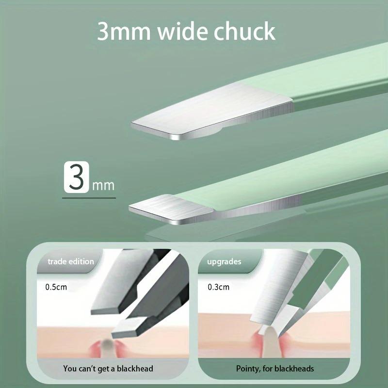 4 PCS Stainless Steel Eyebrow Clippers Set Hair Removal Forceps Oblique And Straight Mouth Eyebrow Trimming Clip Beauty Tool