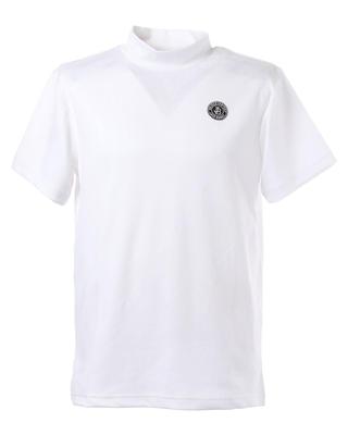 Short Sleeve Mock Neck Shirt Golf Innerwear 6 [Jack Bunny] Men's (Logo Jacquard) / / 262-5167113 030_White [LL]