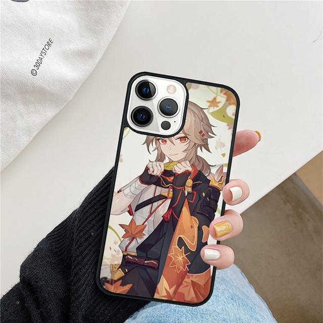 Genshin Impact Kaedehara Kazuha Phone Cases Cover For Apple Plus iPhone 17 Air 16 14 Pro Max 13 12 11 Shell