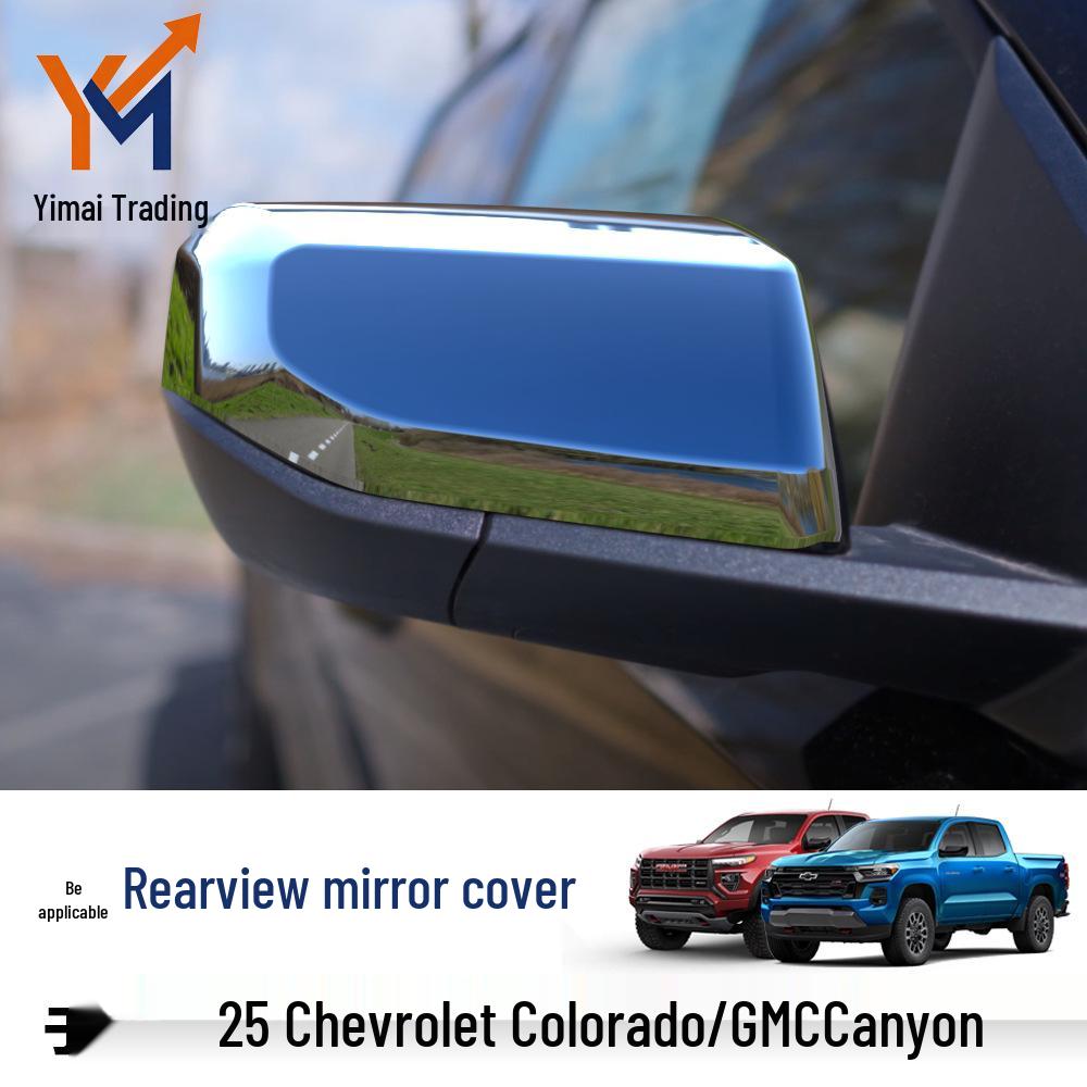 2024 Chevrolet Colorado/GMC Canyon Rearview Mirror Covers Electroplated
