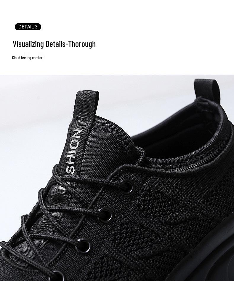 2024 Women's Slip-On Breathable Mesh Casual Shoes for Spring and Autumn - Soft-Soled Walking Shoes for Elderly