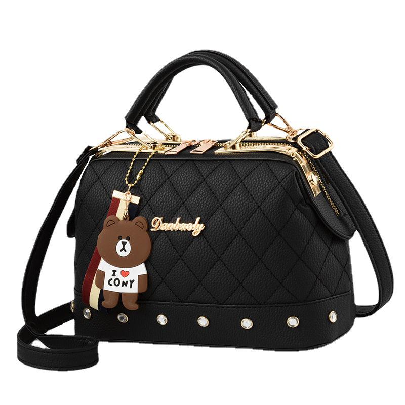 Women's 2025 Trendy Jin Di Leather Shoulder Handbag
