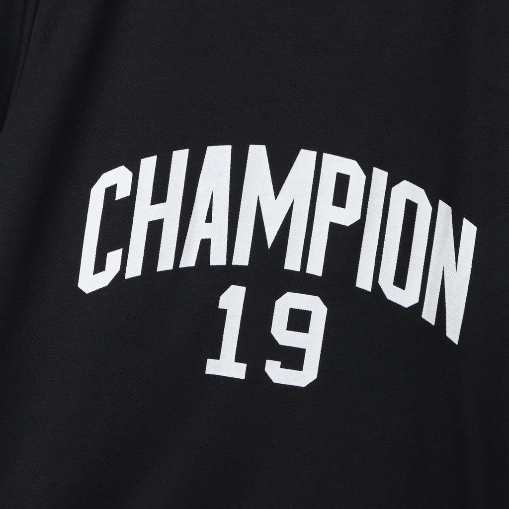 Champion Sports Short Sleeve Round UV Rubber Print Women's T-Short, CW-BS308-090-L, Neck, Quick-Drying, Stretch, Protection, Heat-Shielding,