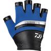 Daiwa Nanofront R Mesh Cool Gloves, 5-Piece Cut, Blue-Black, Size M (DG-3121)
