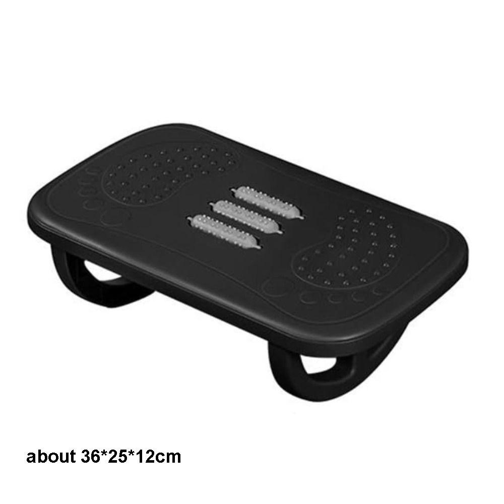 Premium Massage Roller Under Desk Footrest Comfortable Reinforced Leg Foot Rest Anti-slip Balance Board Rocking Footrest Home