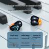 YYKQ71 AI Translation TWS Clip-on Bluetooth Earphones: High-Quality Sound, Non-In-Ear, Long Battery Life for Sports.