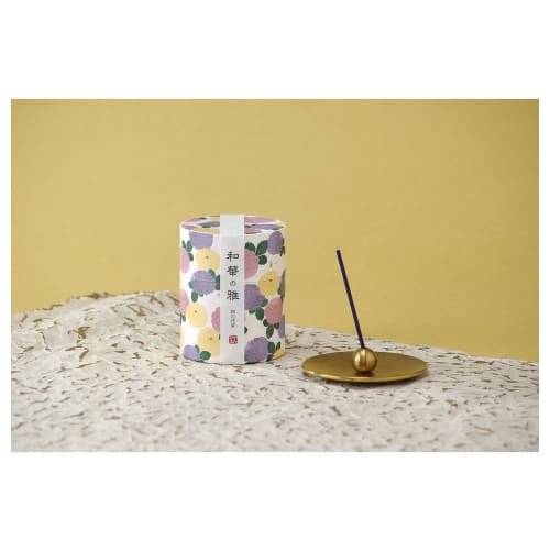 Kameyama Waka no Miyabi 10-minute Incense Sticks, Approx. 70g, Approx. 240 Sticks, Low Smoke