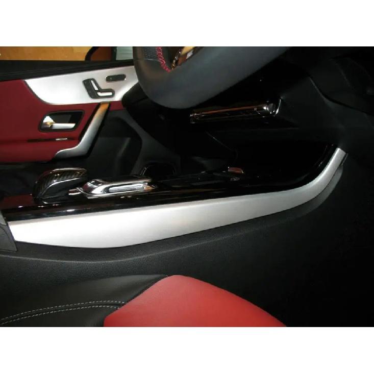 Car Styling For Mercedes Benz A CLA Class W177 C118 A180 A200 A220 Console Panel Side Decorative Trim Cover Stickers Accessories
