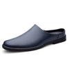 Fashion Soft Breathable Muller Shoes New Slip-On Half Shoes Driving Casual Shoes Men's Lazy Loafers Comfort Versatile Slippers Moccasins